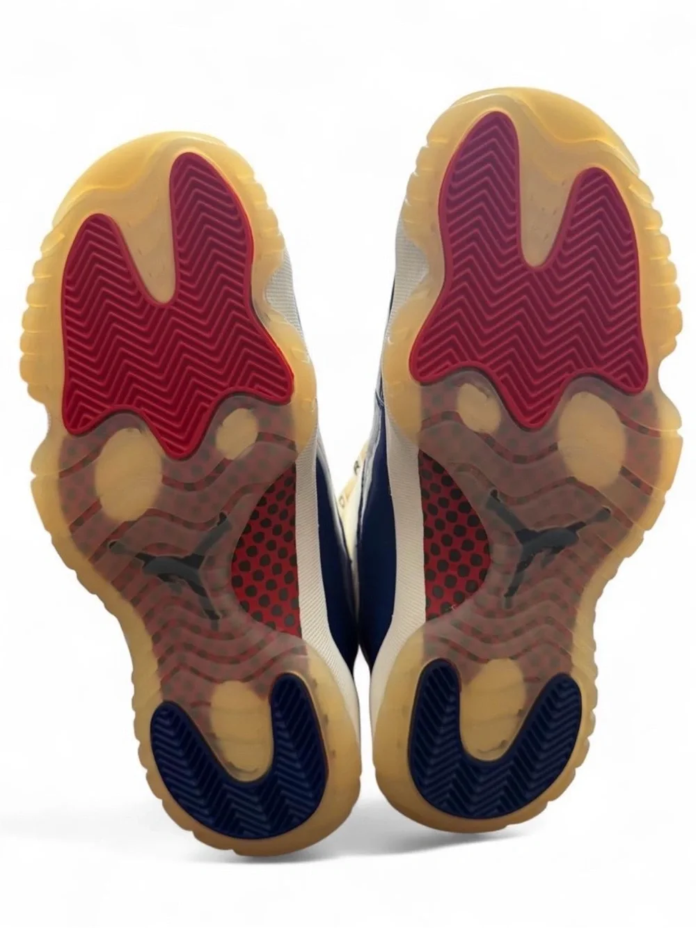 Jordan Men’s Sneakers - White, Navy, Red